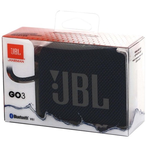 Портативная акустика JBL GO 3 Black (Черный) EAC Портативная акустика JBL GO 3 Black (Черный) EAC