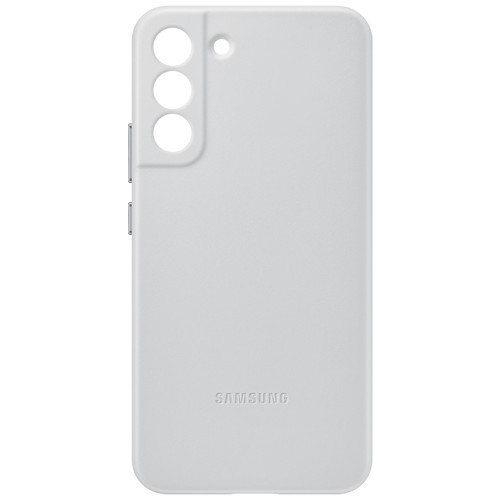 Клип-кейс Samsung Leather для Galaxy S22+ Серый (EF-VS906LJEGRU) Клип-кейс Samsung Leather для Galaxy S22+ Серый (EF-VS906LJEGRU)