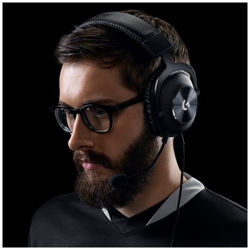 Компьютерная гарнитура Logitech G PRO X Black (Черный) EAC Компьютерная гарнитура Logitech G PRO X Black (Черный) EAC