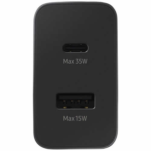 Сетевое зарядное устройство Samsung EP-TA220 35W USB Type-C Black (Черный) без кабеля Сетевое зарядное устройство Samsung EP-TA220 35W USB Type-C Black (Черный) без кабеля