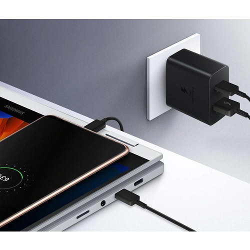 Сетевое зарядное устройство Samsung EP-TA220 35W USB Type-C Black (Черный) без кабеля Сетевое зарядное устройство Samsung EP-TA220 35W USB Type-C Black (Черный) без кабеля