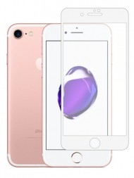 Защитное Стекло iPhone 8 Plus 5D белая рамка Защитное Стекло iPhone 8 Plus 5D белая рамка