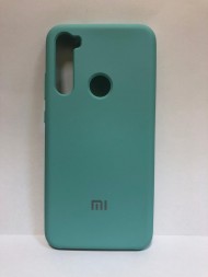 Силиконовая накладка для Xiaomi redmi Note 8 (с логотипом MI Изумрудный) Силиконовая накладка для Xiaomi redmi Note 8 (с логотипом MI Изумрудный)