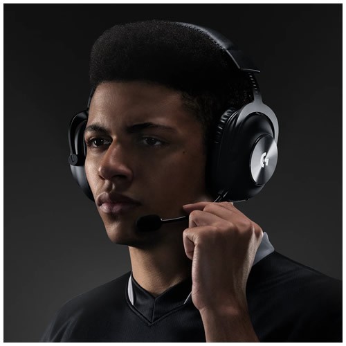 Компьютерная гарнитура Logitech PRO X Lightspeed Black (Черный) EAC Компьютерная гарнитура Logitech PRO X Lightspeed Black (Черный) EAC