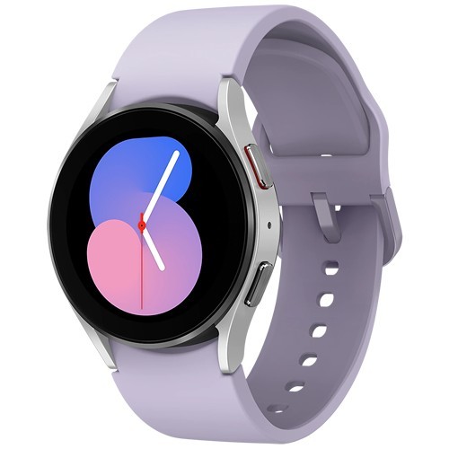 Купить умные часы Samsung Galaxy Watch 5 40мм Lavander/Silver (Лаванда/Серебро) в Unotechno.ru
