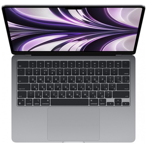 Ноутбук Apple MacBook Air 13" 2022 (Apple M2/13.6"/2560x1664/8Gb/512Gb SSD/Apple Graphics 10-core/macOS) Space Gray (Серый космос) MLXX3
