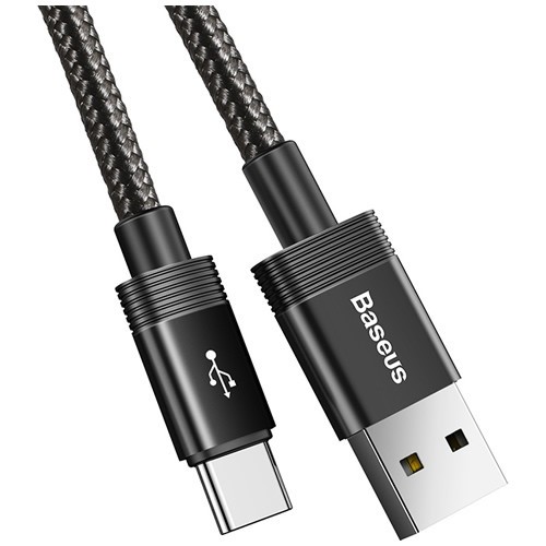 Кабель Baseus Data Faction 3 in 1 USB Cable For M+L+T 3.5A 1,2м CAMLT-PY01 Black (Черный)