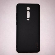 Силиконовая накладка для Xiaomi Mi 9T/Mi 9T Pro (Черная) Monarch