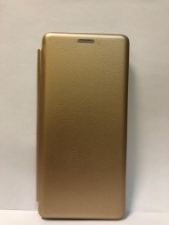 Чехол книжка для Xiaomi redmi Note 8 Pro (Золотистая)