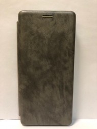 Чехол книжка для Xiaomi redmi Note 8 Pro (Серая)