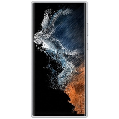 Клип-кейс Samsung Leather для Galaxy S22 Ultra Серый (EF-VS908LJEGRU) Клип-кейс Samsung Leather для Galaxy S22 Ultra Серый (EF-VS908LJEGRU)