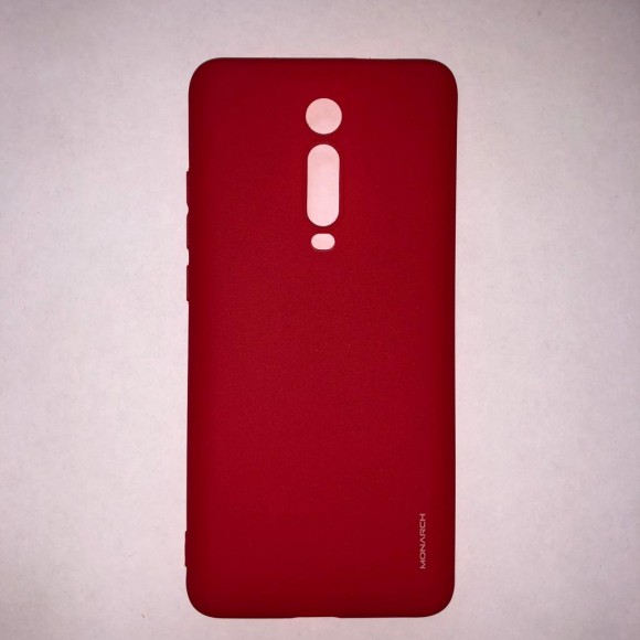 Силиконовая накладка для Xiaomi Mi 9T/Mi 9T Pro (Красная) Monarch
