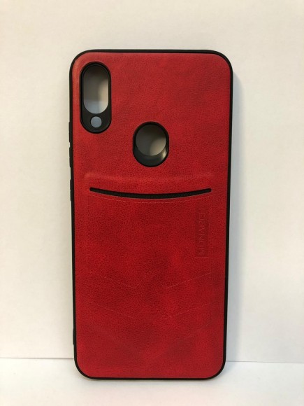 Силиконовая накладка для Xiaomi redmi Note 7 (Красная) Monarch