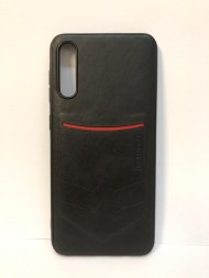 Силиконовая накладка для Samsung Galaxy A30S (Черная) Monarch Силиконовая накладка для Samsung Galaxy A30S (Черная) Monarch