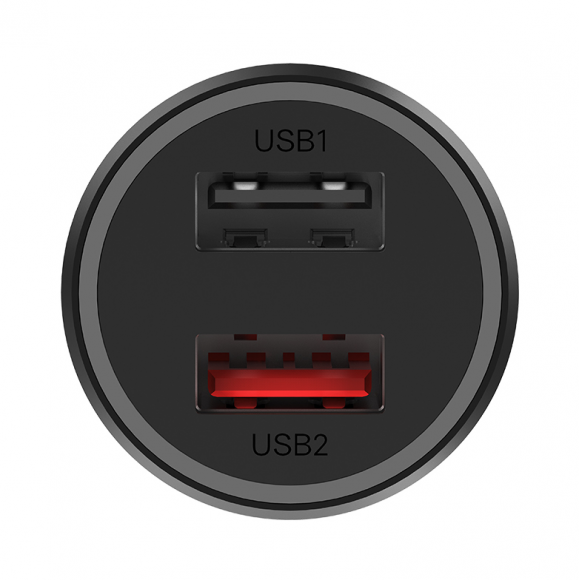 Автомобильная зарядка Xiaomi Mi 37W Dual-Port Car Charger