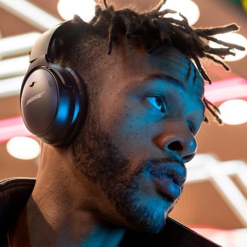 Беспроводные наушники Bose QuietComfort 45 Black (Черный) Беспроводные наушники Bose QuietComfort 45 Black (Черный)