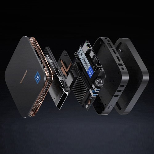 Мини ПК Blackview MP60 16/512Gb (11th Gen Jasper Lake N5095) Black (Черный)