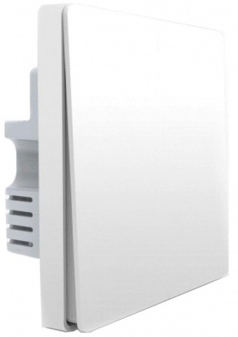 Умный выключатель Xiaomi Aqara Smart Light Control ZigBee (Одинарный, встраиваемый) White (QBKG04LM)