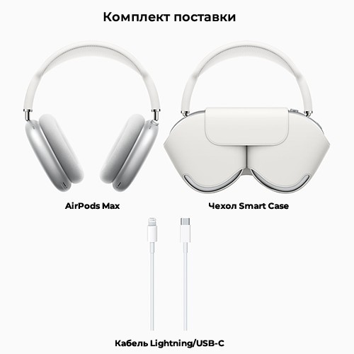 Наушники Apple AirPods Max Silver (Серебристый) Наушники Apple AirPods Max Silver (Серебристый)