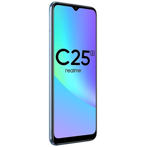 Смартфон Realme C25S 4/64Gb Watery Blue (Голубой) EAC Смартфон Realme C25S 4/64Gb Watery Blue (Голубой) EAC