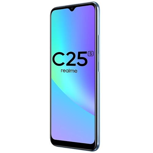 Смартфон Realme C25S 4/64Gb Watery Blue (Голубой) EAC Смартфон Realme C25S 4/64Gb Watery Blue (Голубой) EAC