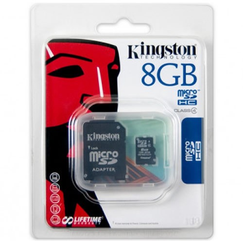 Карта памяти Kingston microSD 8Gb