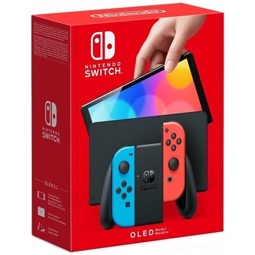 Игровая приставка Nintendo Switch OLED 64Gb Neon Blue/Neon Red
