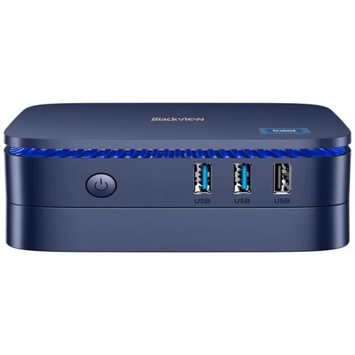 Мини ПК Blackview MP60 16/512Gb (11th Gen Jasper Lake N5095) Blue (Синий)