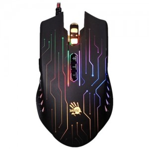 Проводная мышь A4Tech Bloody Q82 USB оптическая Black (Черная)  (10145)