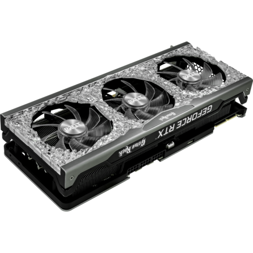 Видеокарта Palit GeForce RTX 3090 1395MHz PCI-E 4.0 24576MB 19500MHz 384 bit HDMI 3xDisplayPort HDCP GameRock OC EAC