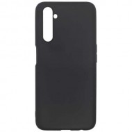 Силиконовая накладка для Realme 6/6S Zibelino Soft Matte Black (Черная) Силиконовая накладка для Realme 6/6S Zibelino Soft Matte Black (Черная)