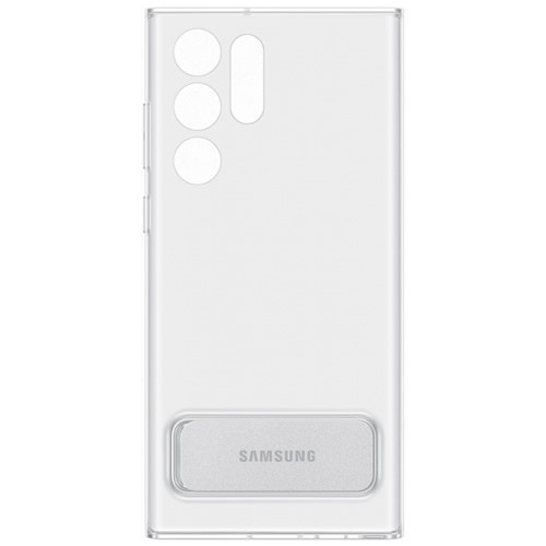 Клип-кейс Samsung Clear Standing для Galaxy S22 Ultra Прозрачный (EF-JS908CTEGRU) Клип-кейс Samsung Clear Standing для Galaxy S22 Ultra Прозрачный (EF-JS908CTEGRU)