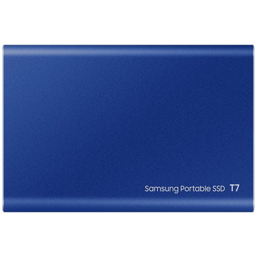 Внешний накопитель Samsung T7 SSD USB 3.2 500Gb Indigo Blue (Синий) MU-PC500H/WW Внешний накопитель Samsung T7 SSD USB 3.2 500Gb Indigo Blue (Синий) MU-PC500H/WW