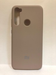Силиконовая накладка для Xiaomi redmi Note 8 (с логотипом MI серая) Силиконовая накладка для Xiaomi redmi Note 8 (с логотипом MI серая)