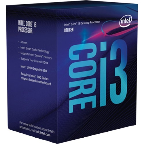 Процессор LGA 1151v2 Intel Core i3 8100 Coffee Lake 3.6GHz, 6Mb (i3-8100) Box EAC