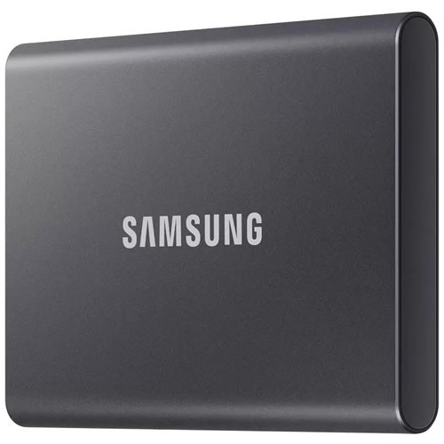Внешний накопитель Samsung T7 SSD USB 3.2 500Gb Titan Grey (Серый титан) MU-PC500T/WW Внешний накопитель Samsung T7 SSD USB 3.2 500Gb Titan Grey (Серый титан) MU-PC500T/WW