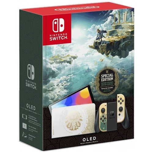 Игровая приставка Nintendo Switch OLED 64Gb The Legend of Zelda: Tears of the Kingdom Игровая приставка Nintendo Switch OLED 64Gb The Legend of Zelda: Tears of the Kingdom
