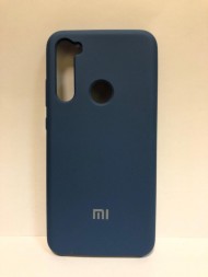 Силиконовая накладка для Xiaomi redmi Note 8 (с логотипом MI тёмно-синий) Силиконовая накладка для Xiaomi redmi Note 8 (с логотипом MI тёмно-синий)