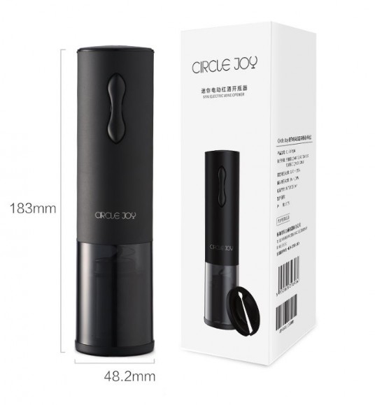 Штопор Circle Joy Mini Wine Opener электрический Black (Черный) CJ-EKPQ04