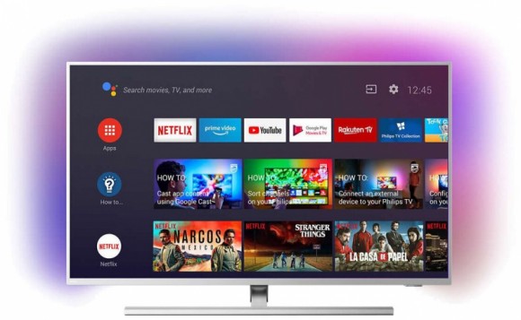 Телевизор Philips 50PUS8505 50" (2020), светло-серебристый, EAC