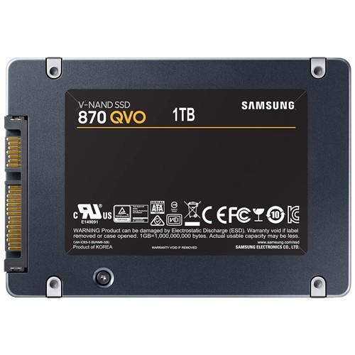 Твердотельный накопитель Samsung 870 QVO SATA 2.5" SSD 1Tb MZ-77Q1T0BW Твердотельный накопитель Samsung 870 QVO SATA 2.5" SSD 1Tb MZ-77Q1T0BW