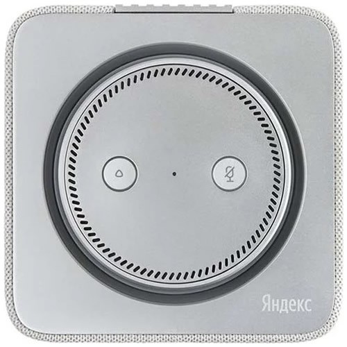Умная колонка Яндекс.Станция Silver (Серебристо-серая) EAC