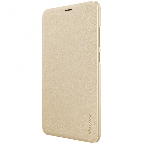 Чехол-книжка Nillkin Sparkle для Xiaomi Redmi 5 (Золотая) Чехол-книжка Nillkin Sparkle для Xiaomi Redmi 5 (Золотая)