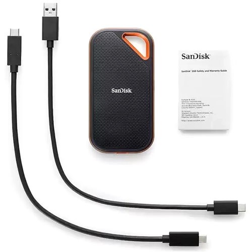 Внешний накопитель SanDisk Extreme Pro Portable SSD V2 1Tb (SDSSDE81-1T00-G25) Внешний накопитель SanDisk Extreme Pro Portable SSD V2 1Tb (SDSSDE81-1T00-G25)