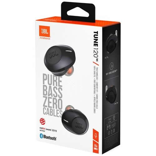 Беспроводные наушники JBL Tune 120 TWS Black (Черный) EAC Беспроводные наушники JBL Tune 120 TWS Black (Черный) EAC
