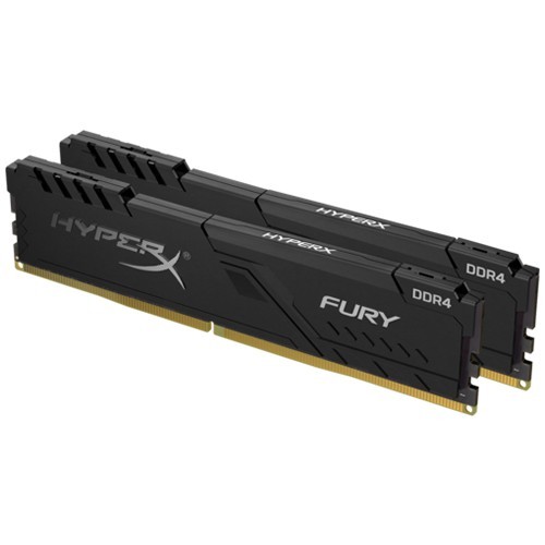 Оперативная память HyperX Fury 32GB (16GBx2) DDR4 3200MHz DIMM 288-pin CL16 HX432C16FB3K2/32 EAC Оперативная память HyperX Fury 32GB (16GBx2) DDR4 3200MHz DIMM 288-pin CL16 HX432C16FB3K2/32 EAC