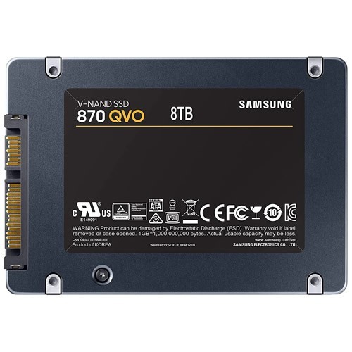 Твердотельный накопитель Samsung 870 QVO SATA 2.5" SSD 8Tb MZ-77Q8T0BW