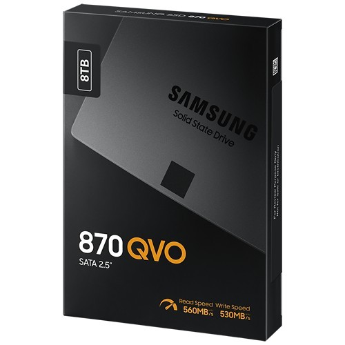 Твердотельный накопитель Samsung 870 QVO SATA 2.5" SSD 8Tb MZ-77Q8T0BW