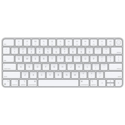 Клавиатура Apple Magic Keyboard 2021 с Touch ID Silver (Серебристая) MK293
