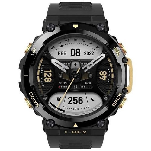 Часы Amazfit T-Rex 2 Black/Gold (Черный/Золотой) EAC Часы Amazfit T-Rex 2 Black/Gold (Черный/Золотой) EAC